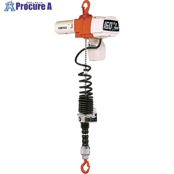KITO 電気チェーンブロック ED形 定格荷重160kg 揚程1.8m 単相200V2速シリンダ形 【選べる定格荷重】 EDXC16SD  EDXC16SD  1台 ▼710-5805
