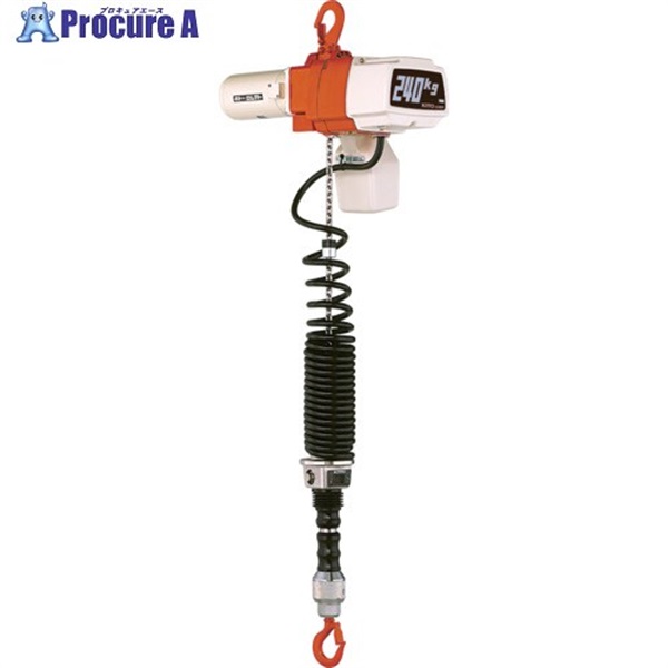 KITO 電気チェーンブロック ED形 定格荷重240kg 揚程1.8m 単相200V2速シリンダ形 【選べる定格荷重】 EDXC24SD  EDXC24SD  1台 ▼710-5812