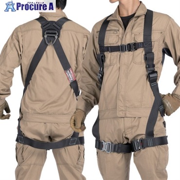 TSUYORON レヴォハーネス水平型 ハーネス本体のみ 黒・銀 Mサイズ TH508HOTBKSLMBX  1本 ▼716-5298