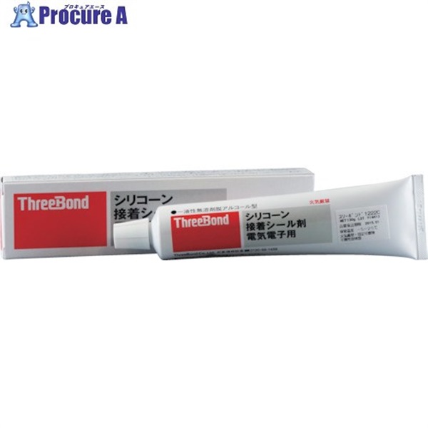 THREEBOND 接着・シール・ポッティング剤 TB1222C 130g 灰色(1222CJ) TB1222CJ  1本 ▼817-9658