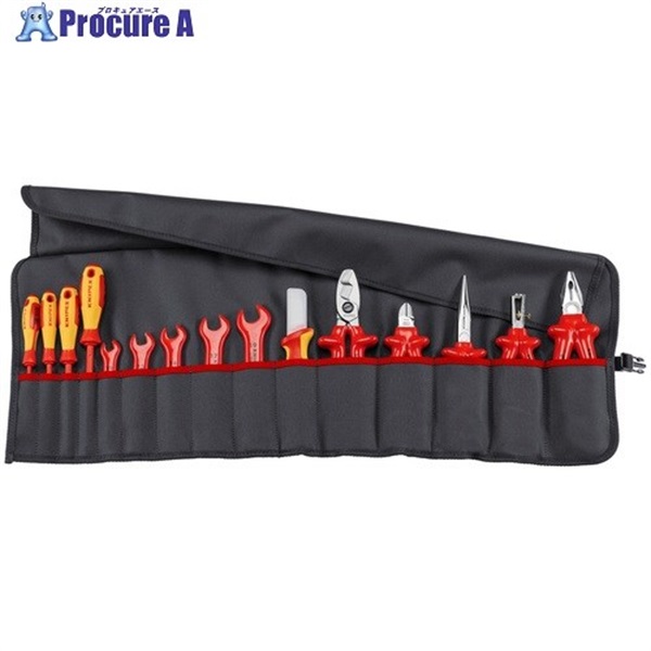 KNIPEX 絶縁工具セット 15点セット 989913  1S ▼447-0150