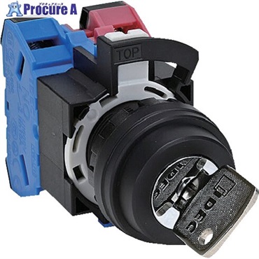 IDEC Φ22キーセレクトスイッチ2ノッチ HW1K-2A10  1個  IDEC(株) ▼556-5126