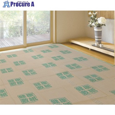 大島屋 防ダニ床保護シート 健康敷紙 3帖用 208x101cm 2枚入り 227364  1枚  (株)大島屋 ▼611-1861