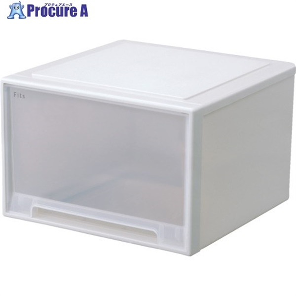 TENMA フィッツケース 45-45L(旧ワイドディープ) ホワイトクリア 811001233  1個 ▼699-7989