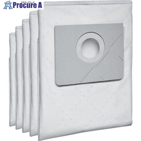 KARCHER バキュームクリーナー用アクセサリー 合成繊維フィルターバッグ 5枚入り 6.907-480.0  1個 ▼136-4073