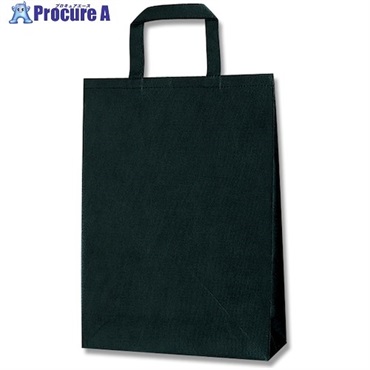 HEIKO 手提げ袋 Fバッグ 黒 M 10枚入り 008739201  1袋 ▼342-9437