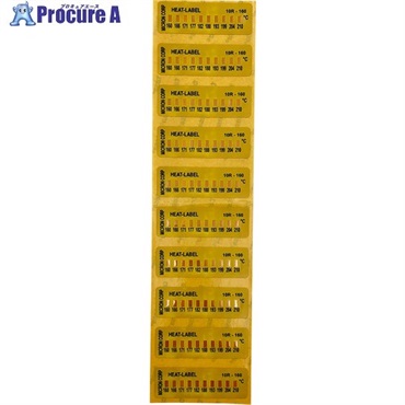 AS ヒートラベル(不可逆性)10点表示 10R-160 3-8771-06  1箱 ▼373-5804