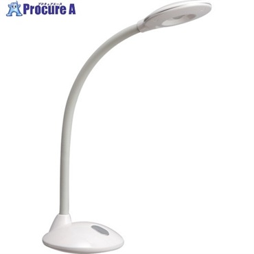 GENTOS 【次回5月上旬入荷予定】 ルミリオン 高演色コンパクトデスクライト ホワイト DK-R256WH  1台 ▼566-9170