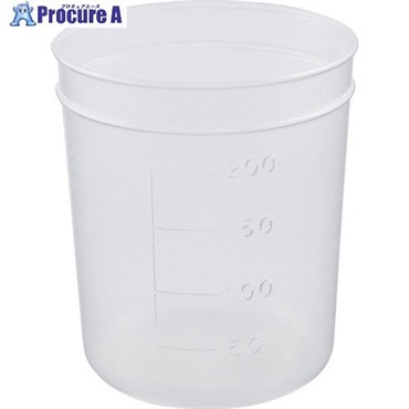 AS ディスポカップ(ブロー成型)φ74×φ63×85mm 200mlB-200 1-4659-23  1個 ▼692-7760