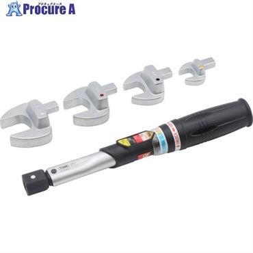 TONE 新冷媒用トルクレンチ(スパナヘッド交換式) TCSP01  1個 ▼696-8511