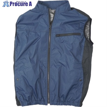 サンコー 圧倒的に冷える「冷蔵服4」 ネイビー5L TKCV25SNV5L  1着 ▼701-7076