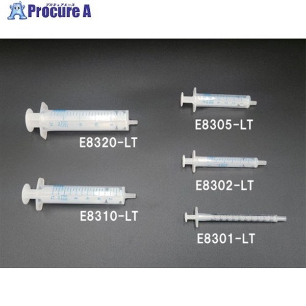 HENKE ルアーチップオールプラスチックシリンジ10mL 1袋＝100本入 E8310-LT  1袋 ▼702-0806