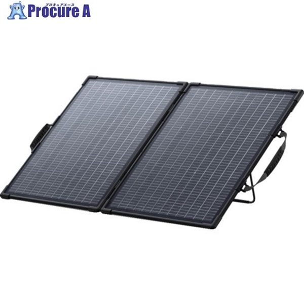 Anker ソーラーチャージャー Solix PS100 Dual Portable Solar Panel 100W ブラック AS310011  1台 ▼704-8147