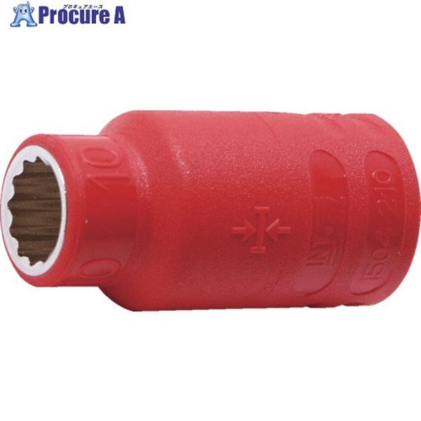 Ko-ken 絶縁工具 12角ソケット 対辺10mm IN3405M-10  1個 ▼707-2540