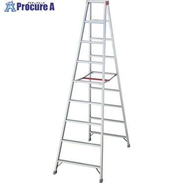 ハセガワ スリム長尺専用脚立RL 9段 11106 RL-27  1台 ◇▼710-3097