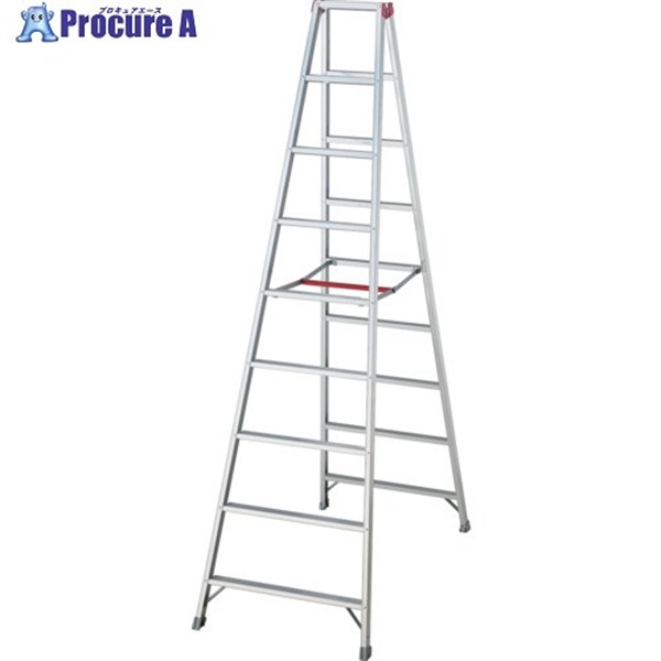 ハセガワ スリム長尺専用脚立RL 9段 11106 RL-27  1台 ◇▼710-3097