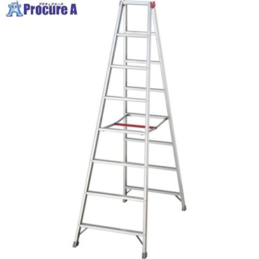 ハセガワ スリム長尺専用脚立RL 8段 11105 RL-24  1台 ◇▼710-3098