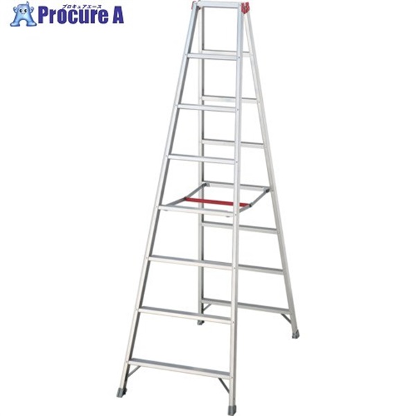 ハセガワ スリム長尺専用脚立RL 8段 11105 RL-24  1台 ◇▼710-3098