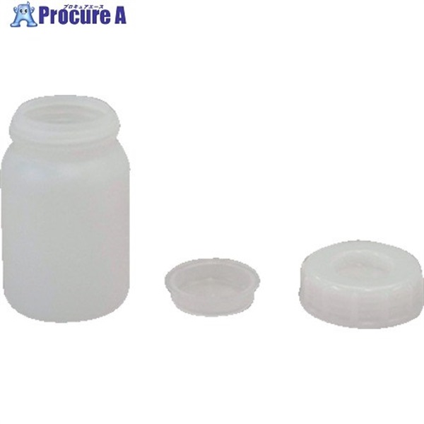 AS 広口瓶(中栓付き)100ml NVWー100 1-4658-23  1個 ▼711-6375