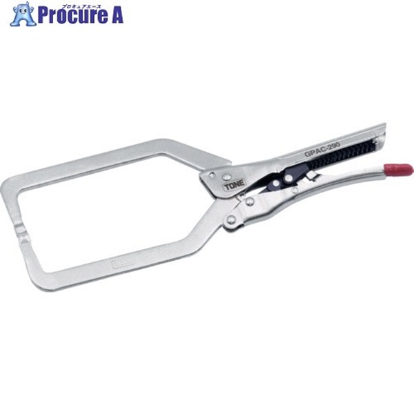 TONE オートグリッププライヤ C型 最大口開き112MM GPAC-290  1個 ▼712-7985