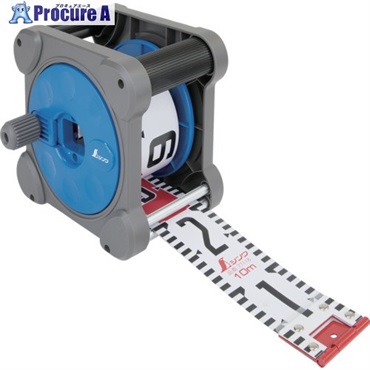 シンワ ロッドテープ 10m 巾60mm キューブ型リールセット JIS 77737  1台 ▼713-1997