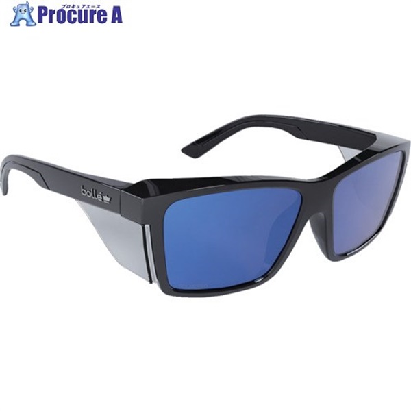 bolle 保護メガネ STKS420 スティックス420 偏光コバルトミラー ブラックグロス STK42N51JBL  1個 ▼717-3794