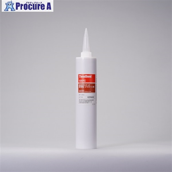 THREEBOND 液状ガスケット シリコーン系 TB1207C 333ml(1207CB) TB1207C-333  1本 ▼552-9878