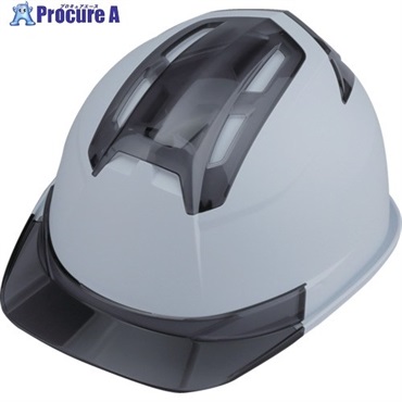 トーヨーセーフティ ヘルメット ヴェンティーエム 白 バイザー色スモーク NO.396FEM-S-WH  1個 ▼662-6790