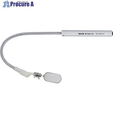 SK LEDライト付点検鏡 付属ミラー50x25/Φ57/Φ83 IMLED-50K  1本 ▼678-1796