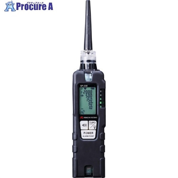 理研 携帯型ガス漏れ検知器SP―230タイプH2(水素ガス用) SP-230H2 00  1台 ▼682-8399