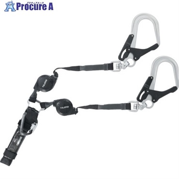 タジマ ハーネス用ランヤードCR150F ダブルL8 A4CR150F-WL8  1個 ▼683-1422