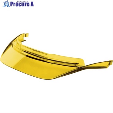 タジマ ヘルメット セフメット用ヒサシ クリアイエロー HAVCY  1個 ▼697-1344