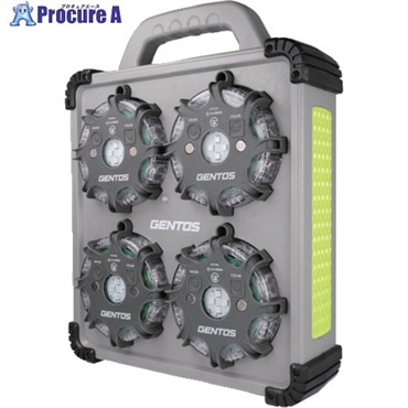 GENTOS Ganz ワーニングライト GZW-RBY-8  1個 ▼713-9153