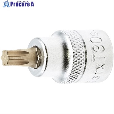 TONE ショートトルクスソケット 強力タイプ 先端規格T30 3TX-T30S  1個 ▼717-0573