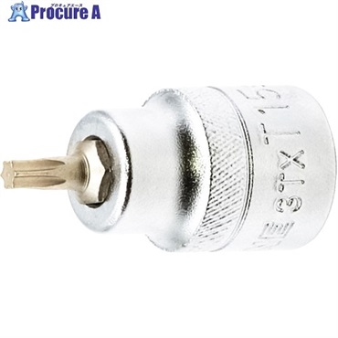 TONE ショートトルクスソケット 強力タイプ 先端規格T15 3TX-T15S  1個 ▼717-0577
