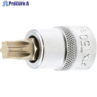 TONE ショートトルクスソケット 強力タイプ 先端規格T50 3TX-T50S  1個 ▼717-0583