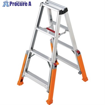 ハセガワ アウトリガー脚立 ハチ型 RLH-12 4段 RLH-12  1台 ▼717-5697