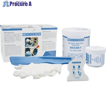 ヴァイコン 金属補修材 WEICON F(アルミ粉・パテ状) 500g 10000039  1S ▼709-8100