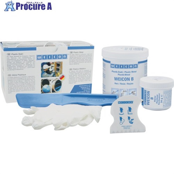ヴァイコン 金属補修材 WEICON BJ(鉄粉・液状) 500g 10104809  1S ▼709-8117