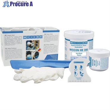 ヴァイコン 金属補修材(超耐熱) WEICON HB300(鉄粉・パテ状) 500g 10001084  1S ▼709-8122