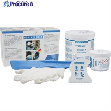 ヴァイコン 金属補修材 WEICON A(鉄粉・パテ状) 500g 10000003  1S ▼709-8123