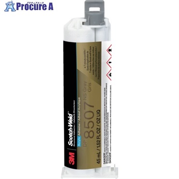 3M Scotch-Weld 二液混合型アクリル接着剤 メタルボンダー DP8507NS 45ml DP8507NS GRA 45ML  1本 ▼723-5154
