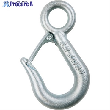 OH スリムフック(安全レバー付)1500kg WS-15S  1個 ▼405-6069