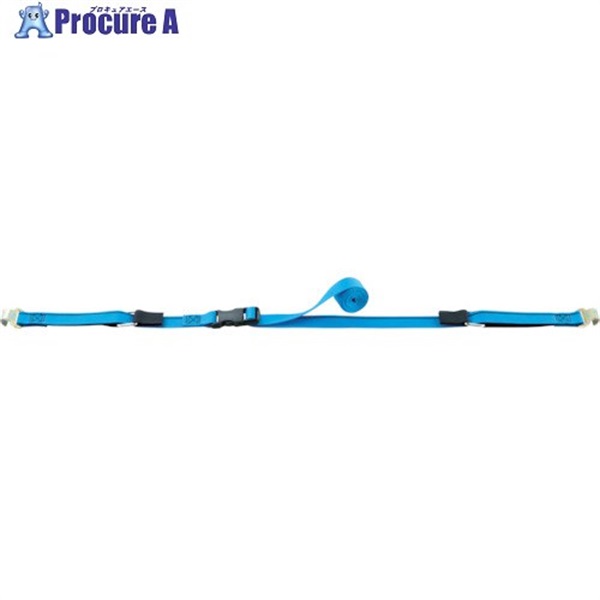 OH 落下・転倒防止用品 タナガード 幅25mm ナイロンベルト 樹脂バックル ループベルト Sサイズ 間口1500mm 2NJ-S15  1台 ▼412-1483