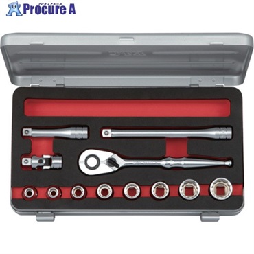 KTC 9.5sq.ソケットセット(十二角)[12点] TB312WA  1S ▼683-3773