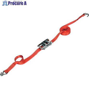 TRUSCO ベルト荷締機 SUS金具 35mm幅 509kg Jフック JIS規格相当品 GV35S-500J  1台 ▼702-5306