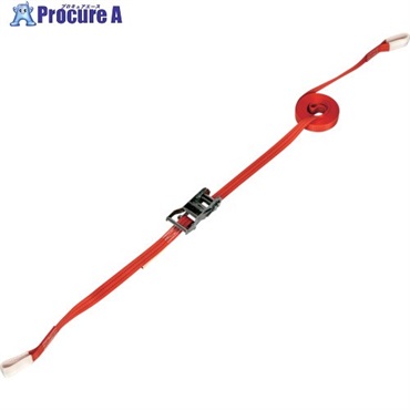 TRUSCO ベルト荷締機 SUS金具 25mm幅 254kg アイタイプ JIS規格相当品 GV25S-250R  1台 ▼702-5309