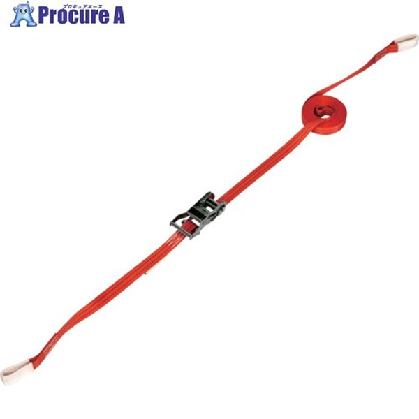 TRUSCO ベルト荷締機 SUS金具 25mm幅 254kg アイタイプ JIS規格相当品 GV25S-250R  1台 ▼702-5309