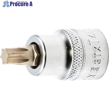 TONE ショートトルクスソケット 強力タイプ 先端規格T40 3TX-T40S  1個 ▼717-0570