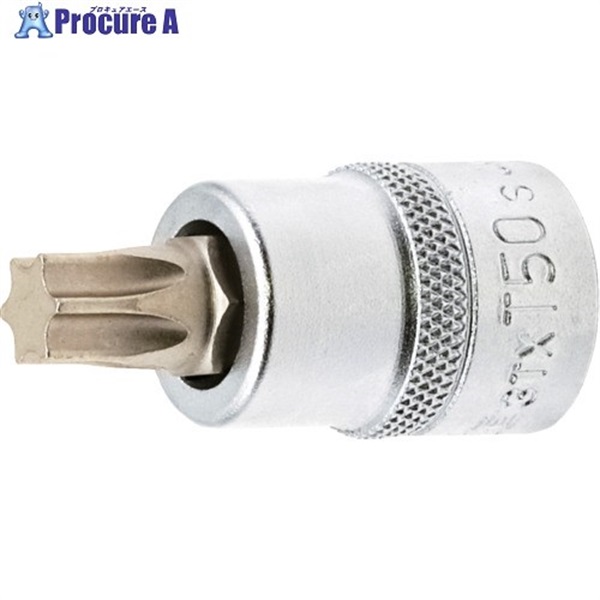 TONE ショートトルクスソケット 強力タイプ 先端規格T50 3TX-T50S  1個 ▼717-0583